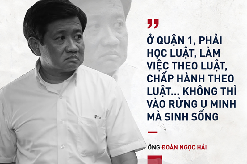 Ông Đoàn Ngọc Hải và 10 phát ngôn rắn như thép trong cuộc chiến giành vỉa hè